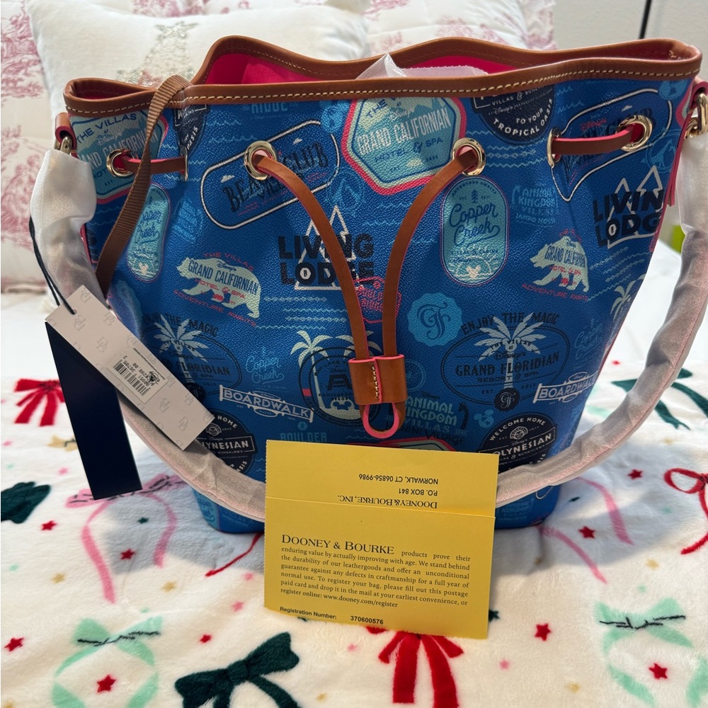 Disney Resorts Dooney and Bourke Bucket Bag